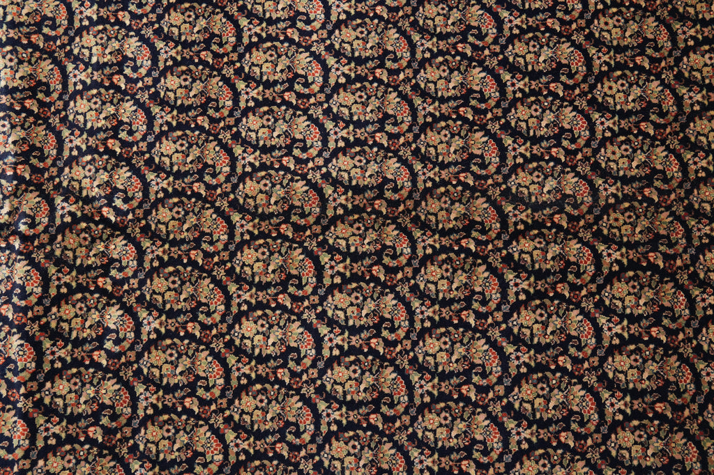 10 x 12.9 Great Quality Herati Paisely Rug Dense Weave Natural Wool #PIX-10253