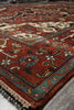 Load image into Gallery viewer, 9.9 x 13.9 Good Quality Wool Handmade Serapi Heriz Rug #F-4582