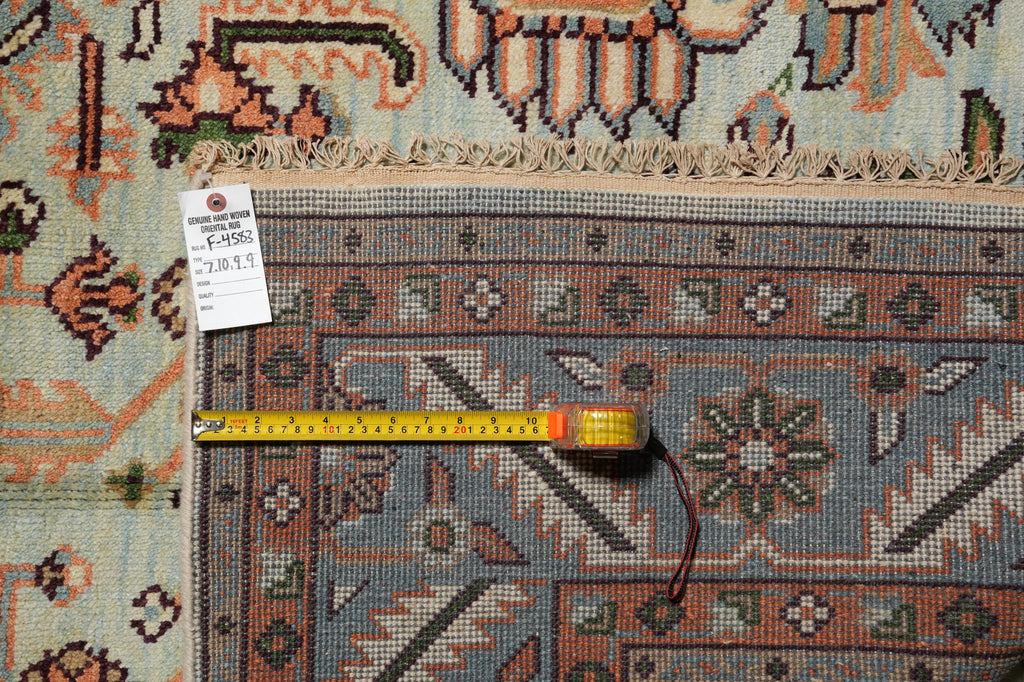 8 x 9.9 Handmade Reporoduction of Antique Soltanabad Serapi Rug #F-4583