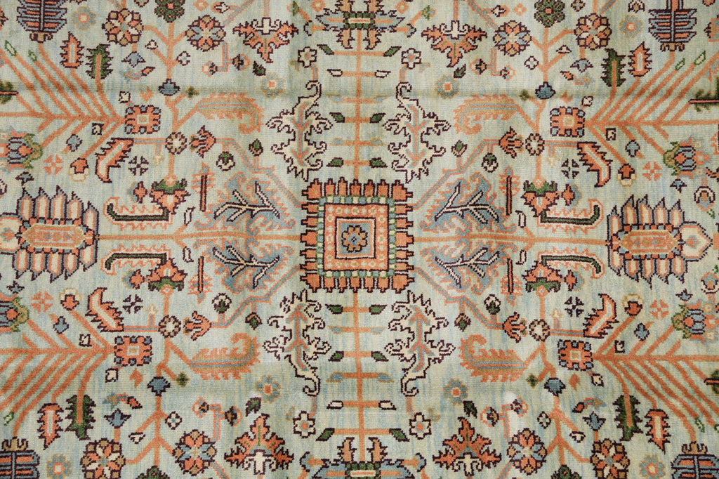8 x 9.9 Handmade Reporoduction of Antique Soltanabad Serapi Rug #F-4583
