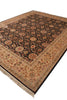 Load image into Gallery viewer, 10 x 12.7 Amazing Quality Fine Weave Zigler Rug Charcoal Black #PIX-12731
