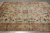 Load image into Gallery viewer, 8 x 9.9 Handmade Reporoduction of Antique Soltanabad Serapi Rug #F-4583