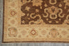 Load image into Gallery viewer, 5 x 6.6 Chobi Peshawar Ghazni Wool Rug BROWN Pakistan #PIX-22294
