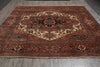 Load image into Gallery viewer, 9.9 x 10 Square Rug Heriz Serapi Handmade India #F-4584