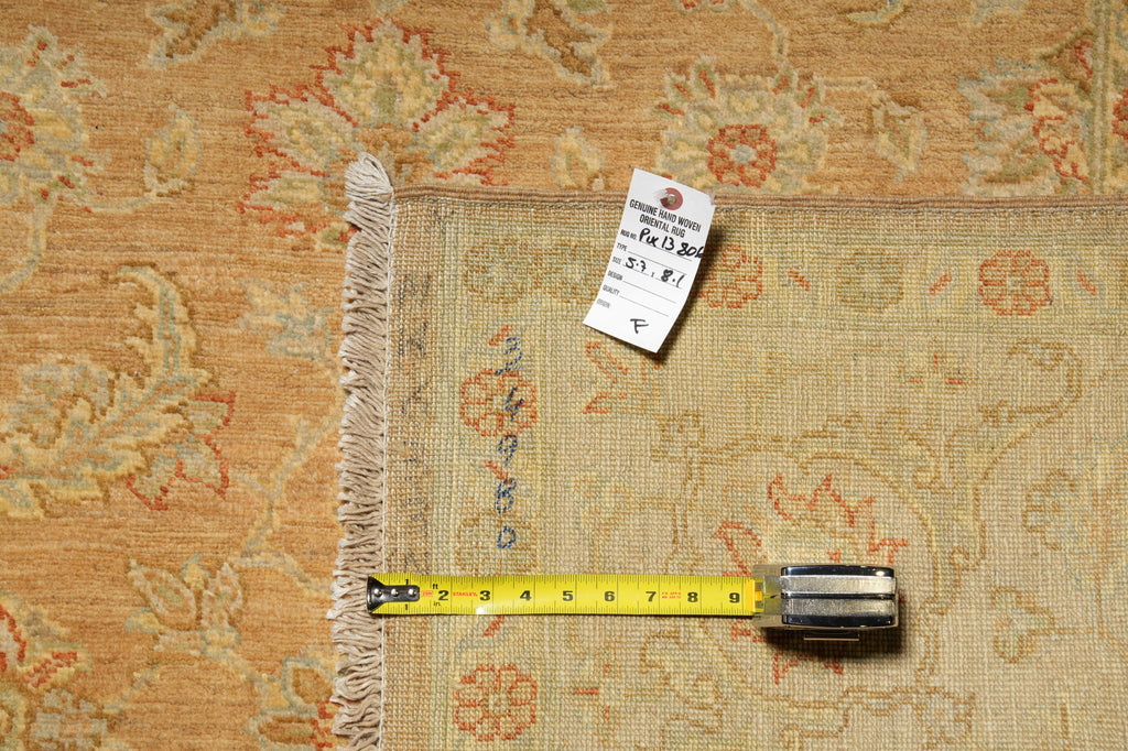 5.7 x 8 Peshawar Oushak Design Rug-Pakistan #PIX-13806
