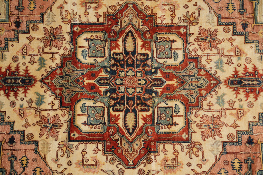 8.8 x 12 New Serapi Rug Handmade India Clearance Sale #F-4585