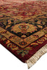 Load image into Gallery viewer, 9.3 x 13.4 Quality Handmade Dense Lustrous Wool Burgundy Jaipur Rug  #PIX-8670