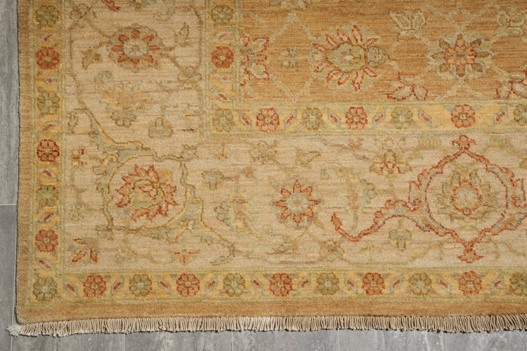 5.7 x 8 Peshawar Oushak Design Rug-Pakistan #PIX-13806