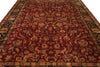 Load image into Gallery viewer, 9.3 x 13.4 Quality Handmade Dense Lustrous Wool Burgundy Jaipur Rug  #PIX-8670