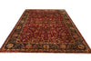 Load image into Gallery viewer, 9.3 x 13.4 Quality Handmade Dense Lustrous Wool Burgundy Jaipur Rug 