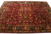 Load image into Gallery viewer, 9.3 x 13.4 Quality Handmade Dense Lustrous Wool Burgundy Jaipur Rug  #PIX-8670