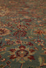Load image into Gallery viewer, 9 x 12.5 High Quality 18/18 Pakistan Wool Handmade Rug Green #F-6405