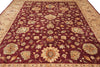 Load image into Gallery viewer, 10 x 14 Natural Wool Quality Handmade Rug Zigler Chobi Peshawar Carpet #PIX-10275