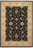Load image into Gallery viewer, 5 x 7 Chobi Peshawar Ziegler Rug BLACK - Pakistan #PIX-20218
