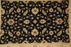 Load image into Gallery viewer, 5 x 7 Chobi Peshawar Ziegler Rug BLACK - Pakistan #PIX-20218