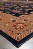 Load image into Gallery viewer, 9.3 x 11.8 Decorative Quality Handmade Zigler Chobi Rug Blue Rust #PIX-8479