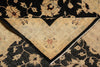 Load image into Gallery viewer, 5 x 7 Chobi Peshawar Ziegler Rug BLACK - Pakistan #PIX-20218