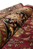 Load image into Gallery viewer, 9.9 x 14 High Quality New Jaipur Rug Burgundy Black #PIX-3827