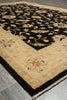 Load image into Gallery viewer, 5 x 7 Chobi Peshawar Ziegler Rug BLACK - Pakistan #PIX-20218
