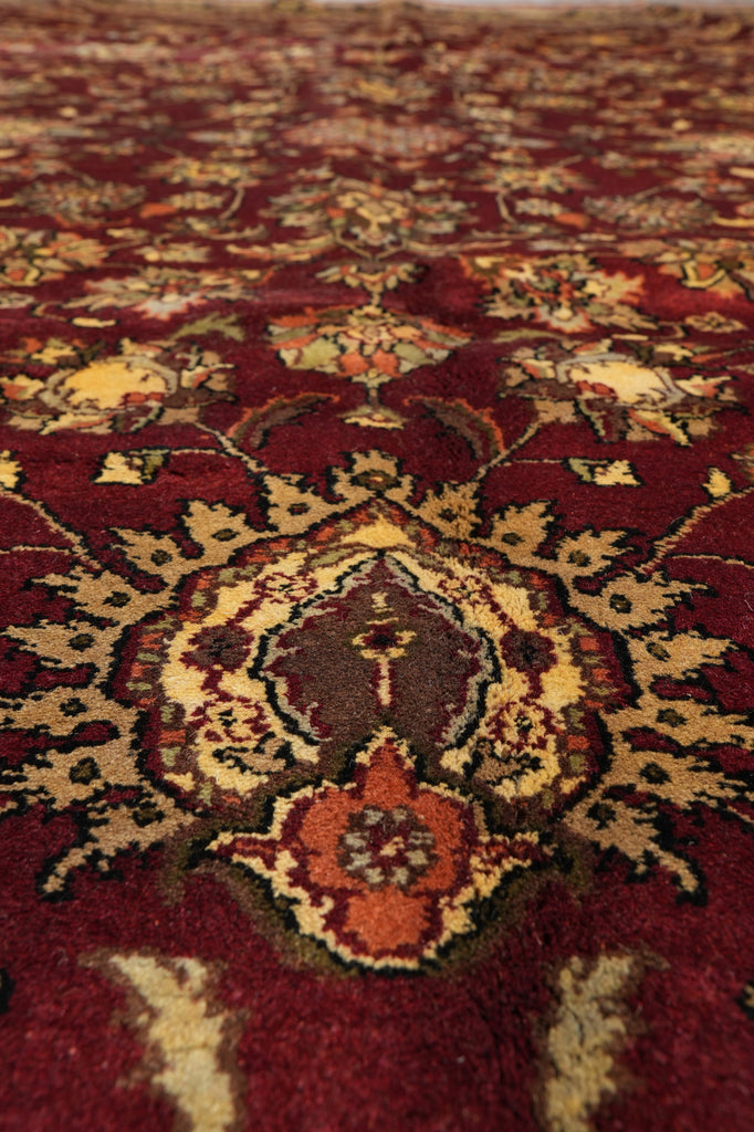 9.9 x 14 High Quality New Jaipur Rug Burgundy Black #PIX-3827