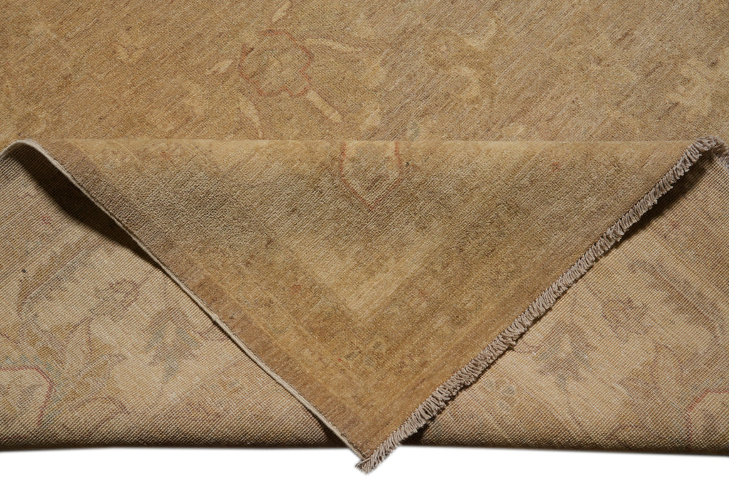 10 x 13.8 Warm Neutral Natural Wool Zigler Rug #PIX-25256