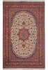 Load image into Gallery viewer, 6.8 x 10.4 Authentic Finest Persian Esfahan Signed Seirafian Rug Wool and Silk on Silk 500 Kpsi