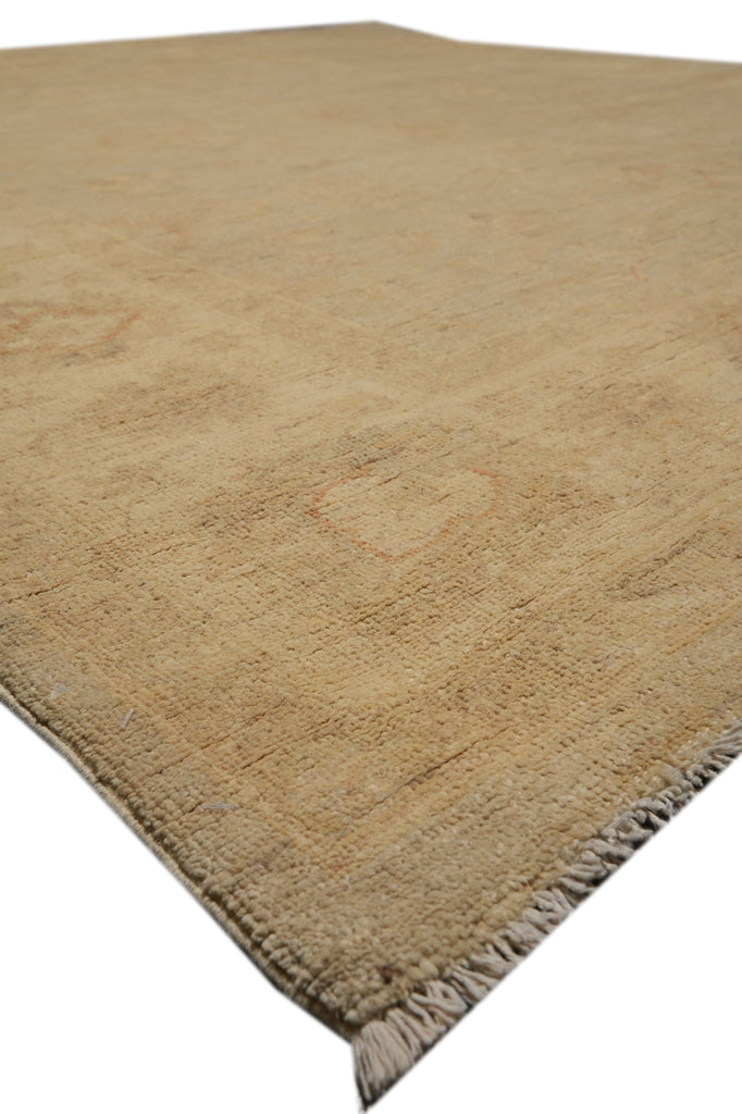 6 x 6.6 Muted Handmade Oushak Rug Square Rug #F-4314