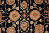 Load image into Gallery viewer, 5.6 x 7.4 BLACK Natural Quality Handmade Chobi Peshawar Rug-PAKISTAN #PIX-4807