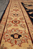 Load image into Gallery viewer, 5.6 x 7.4 BLACK Natural Quality Handmade Chobi Peshawar Rug-PAKISTAN #PIX-4807