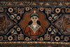 Load image into Gallery viewer, 6.8 x 9.7 Exotic Hunting Authentic Persian Tabriz Rug 400 Kpsi Iran #F-4588