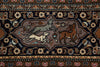 Load image into Gallery viewer, 6.8 x 9.7 Exotic Hunting Authentic Persian Tabriz Rug 400 Kpsi Iran #F-4588