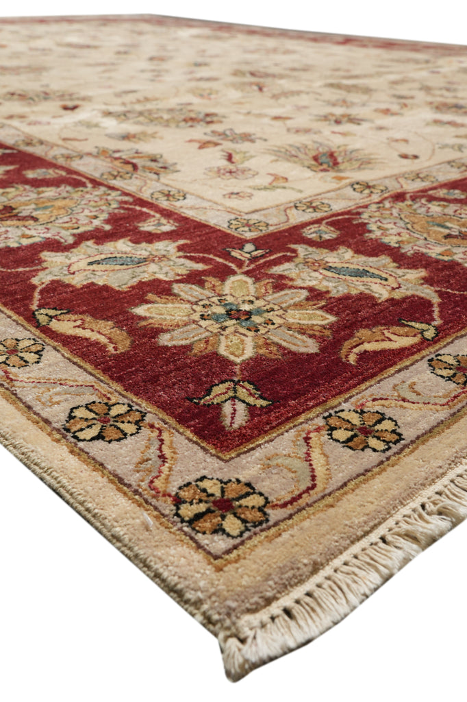 9 x 12 Beautiful Handmade Wool Agra Rug #PIX-10199