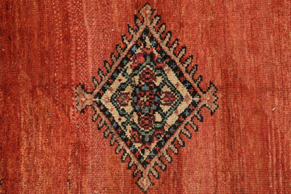 10.8 x 14 Authentic Antique Persian Mahal Rug 1930's #F-4590