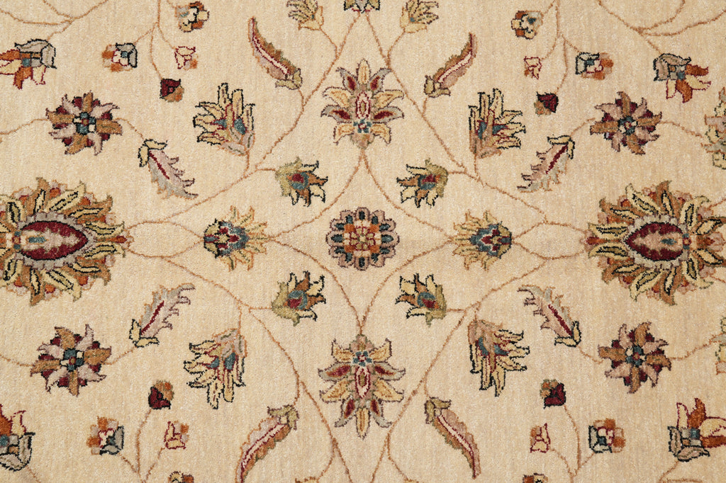 9 x 12 Beautiful Handmade Wool Agra Rug #PIX-10199