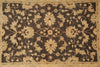 Load image into Gallery viewer, 5 x 7 Natural BROWN Wool Hand-Knotted Chobi Peshawar Rug - Pakistan #PIX-20216