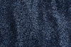 Load image into Gallery viewer, 8.7 x 11.7 Plain Solid One Color Blue Handmade Wool Contemporary Rug #F-4594