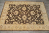 Load image into Gallery viewer, 5 x 7 Natural BROWN Wool Hand-Knotted Chobi Peshawar Rug - Pakistan #PIX-20216