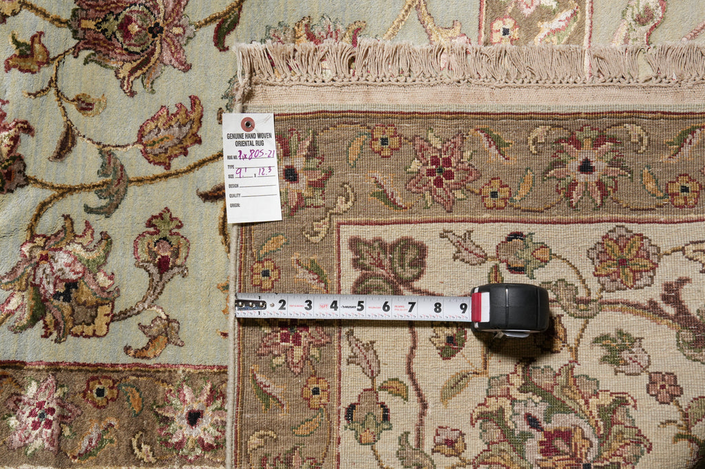 9 x 12 Quality Jaipur Wool and Silk Rug #PIX-805-21