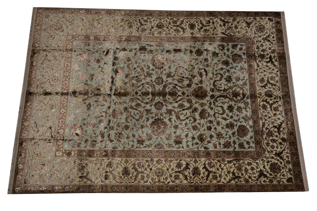 9 x 12 Quality Jaipur Wool and Silk Rug