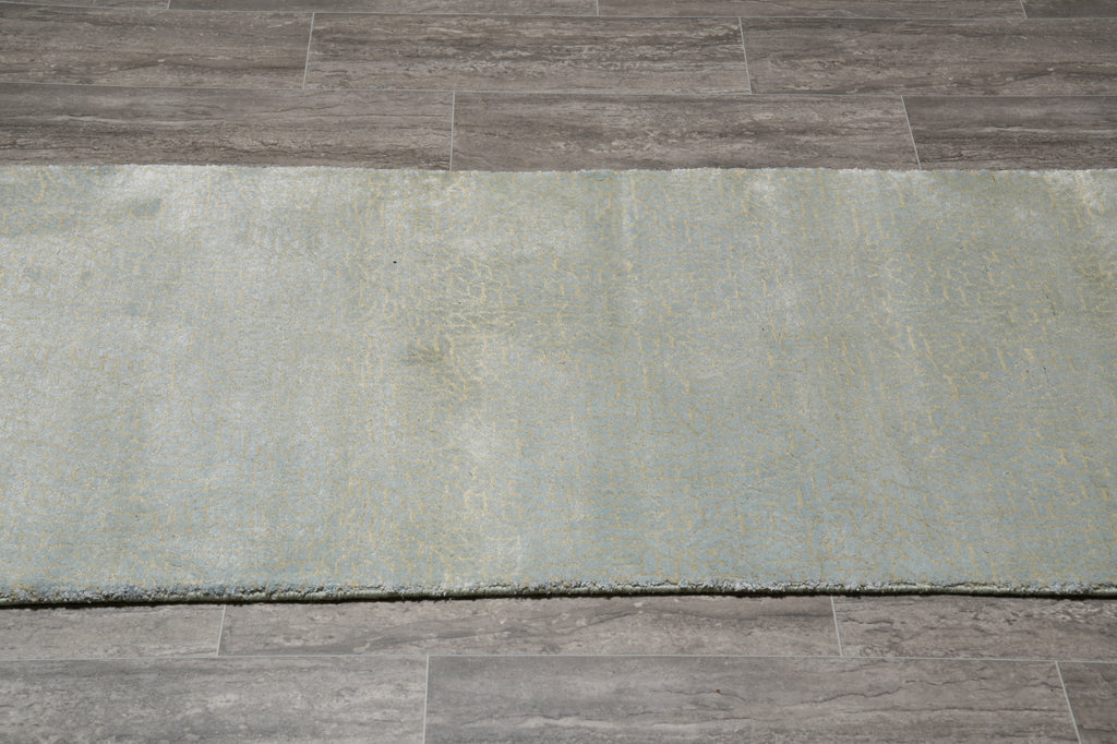 2.5 x 15 Runner Fragment Cut Handmade Rug Modern #F-4591