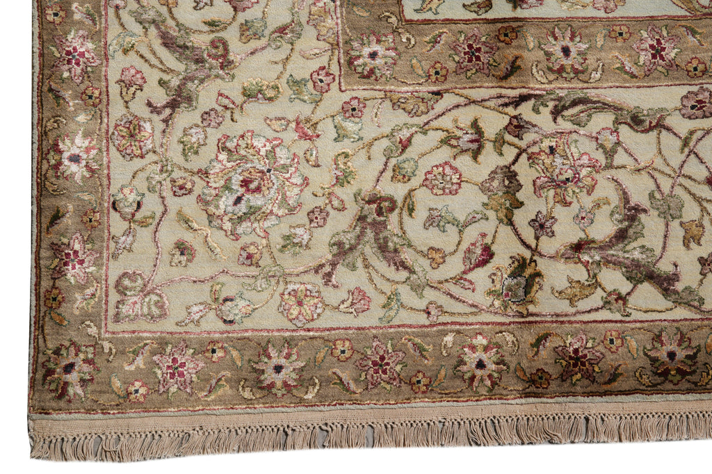 9 x 12 Quality Jaipur Wool and Silk Rug #PIX-805-21