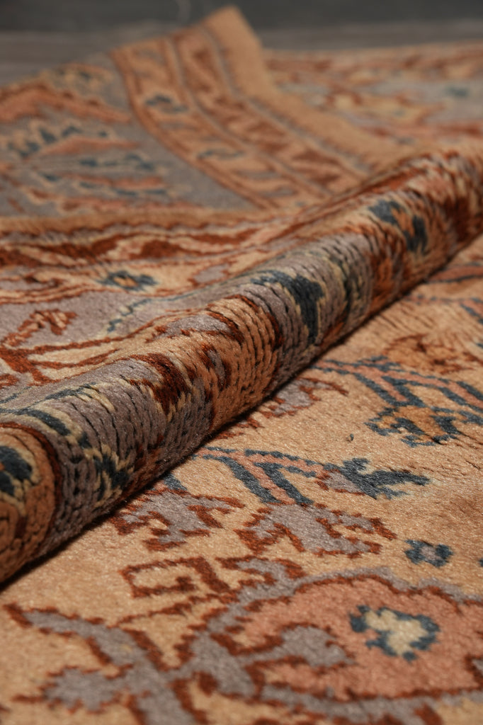 10.7 x 11.6 Squarish Size Old Sparta Antique Estate Rare Rug #F-4592