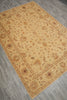 Load image into Gallery viewer, 5.5 x 7.9 Natural BROWN Wool Hand-Knotted Chobi Peshawar Rug - Pakistan#PIX-22295