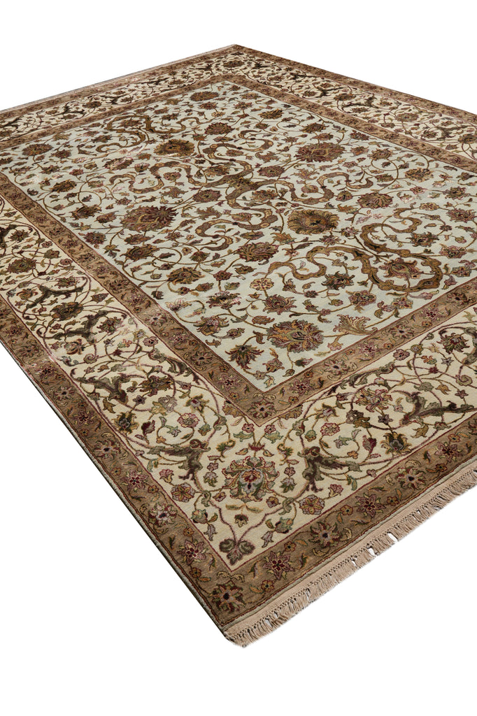9 x 12 Quality Jaipur Wool and Silk Rug #PIX-805-21