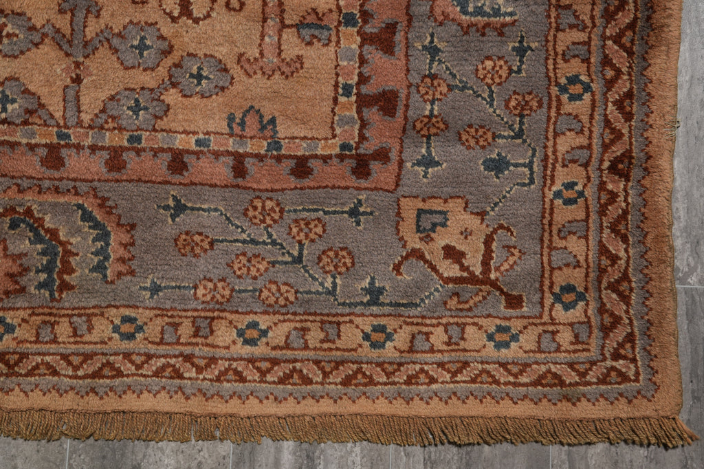 10.7 x 11.6 Squarish Size Old Sparta Antique Estate Rare Rug #F-4592