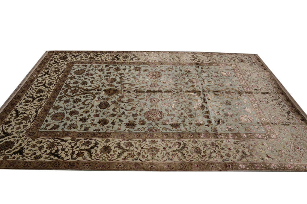 9 x 12 Quality Jaipur Wool and Silk Rug #PIX-805-21