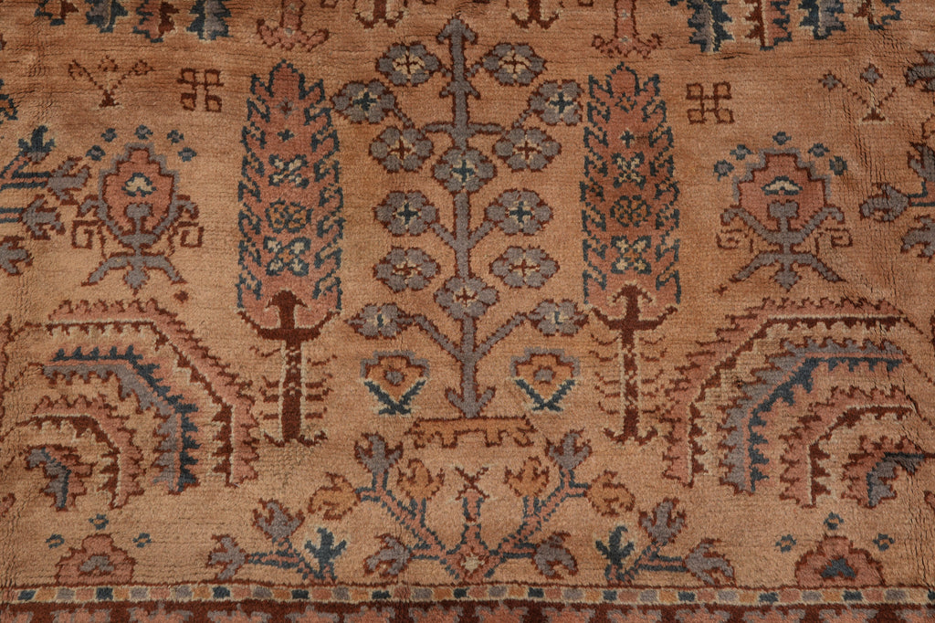 10.7 x 11.6 Squarish Size Old Sparta Antique Estate Rare Rug #F-4592