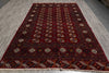 Load image into Gallery viewer, 6.7 x 11.7 Persian Turkmen Bokhara Rug 1980's #PIX-8801