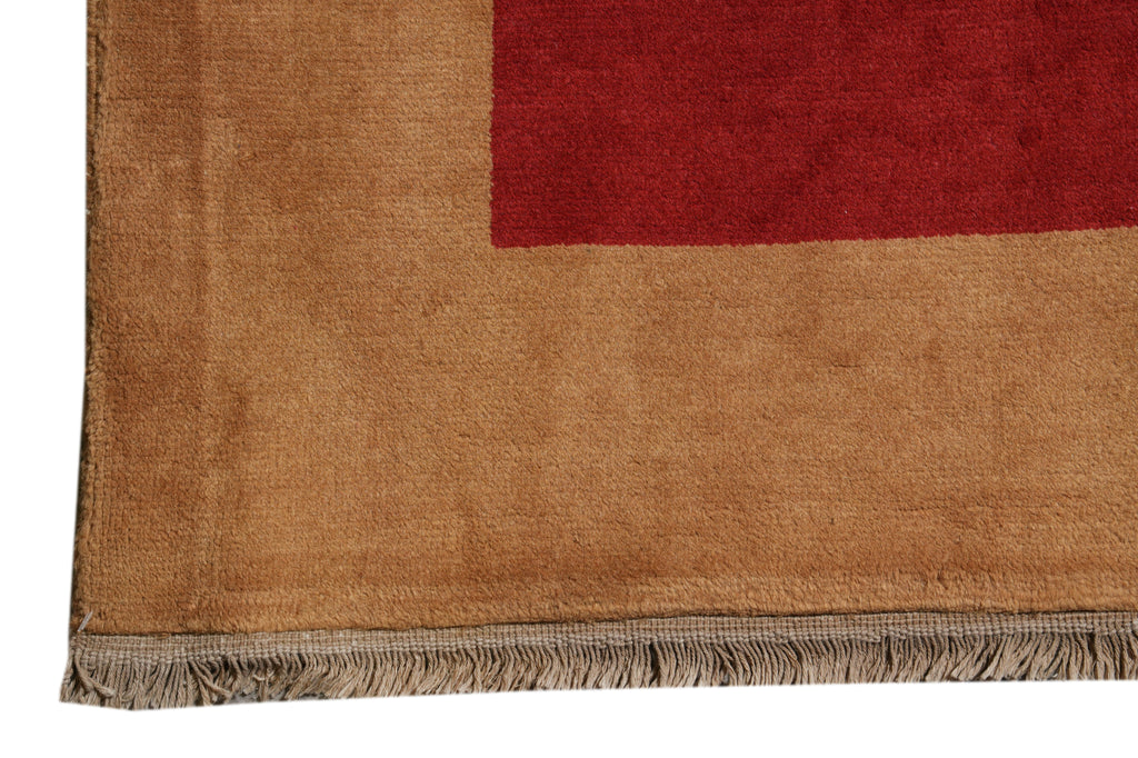 8.9 x 11.9 Quality Handmade Wool and Silk Contemporary Rug #PIX-13909
