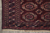 Load image into Gallery viewer, 8 x 9 Old Persian Turkman Bokhara Rug Burgundy Low Pile #PIX-25703